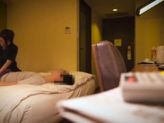 Racy Japanese slut in massage sex scene