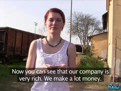 Public Agent - Cash Tempts Her To Make Love A Stranger 1