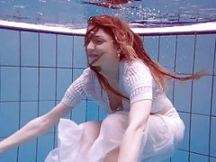 Polish 18-19 y.o. Marketa underwater