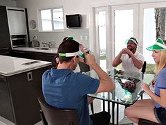 Zoe Parkers dad is losing the game and Zoe gets swapped