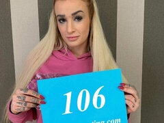 Grosse titten, Blondine, Tschechisch, Hundestellung, Handjob, Hardcore, Rasiert, Titten