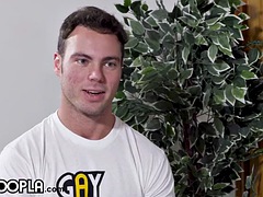 Verga grande, Mamada, Pareja, Gay, Peludo, Sexo duro, Músculo, Flaco