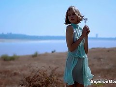 Платье, Ферма, Голышом, На природе