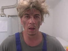 Kont, Grote mammen, Auto, Sperma shot, Hondjeshouding, Sperma in gezicht, Buiten, Gezichtspunt