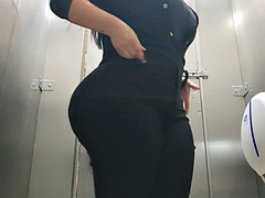 素人, 浴室, ぽっちゃり, 美人, 捕まる, 淫乱熟女, 公共, シャワー
