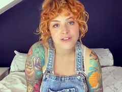 Leie, Fetisch, Nippel, Schwanger, Rotschopf, Solo