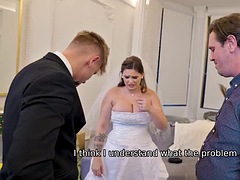 デカパイ, フェラチオ, 結婚, ぽちゃ, 気狂い, 浮気する, ヨーロピアン, パーティ