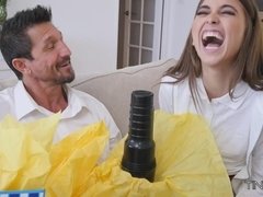 18 jahre, Grosser schwanz, Spermaladung, Schwanz, Natürlichen titten, Muschi, Jungendliche (18+), Titten