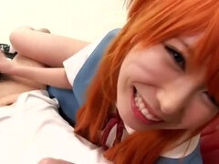 Asiático, Tetas grandes, Pajear, Japonés
