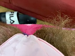 Amateur, Peludo, Masturbación, Maduro, Bragas, Camara web
