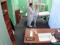 デカパイ, フェラチオ, 医者, 指いじり, 看護婦, ハメ撮り, オマンコ, おもちゃ