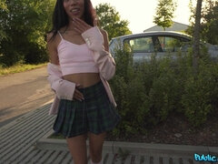 Negro, Mamada, Estilo perrito, Europeo, Tetas naturales, Al aire libre, Calcetines, Tetas