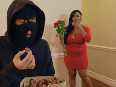 デカ尻, 黒人, 捕まる, ドレス, 黒人, 巨大, 自然山雀, タトゥー