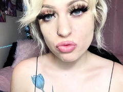 slut his tall blonde fetish flashing ass on live webcam