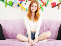 デカ尻, デカチン, フェラチオ, バック, 自然山雀, 赤毛, ティーン, オッパイの