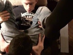 18 jaar, Grote lul, Bruinharig, Fetisj, Homo, Handbeurt, Buiten, Lang