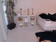 Enthousiasteling, Grote kont, Blond, Schattig, Masturbatie, Alleen, Tiener, Webcamera