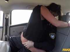 Olivia Netta enjoys cock riding in the car