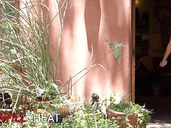 Braunhaarige, Hundestellung, Hd, Ehemann, Latina, Natürlichen titten, Jungendliche (18+), Titten