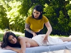 Stellung 69, Grosse titten, Fingern, Lesbisch, Lecken, Milf, Muschi, Tätowierung