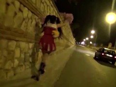 緊縛, ボンデージ, 自家製, 淫乱熟女, 垂れ乳, フェラする, 拘束, オッパイの