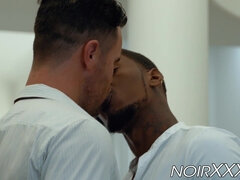 Anal, Grosse bite, Noire, Queue, Homosexuelle, Interracial, Muscle, Lécher le sphincter