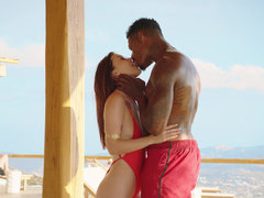 Noire, Brunette brune, Tromperie, En levrette, Faciale, Léchez, Chevaucher, Adolescente