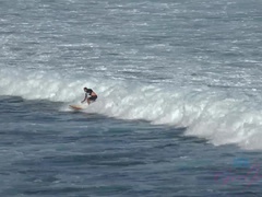 Enthousiasteling, Strand, Flashing, Vriendin, Handbeurt, Openbaar, Kut duiken, Plagen