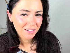Leie, Braunhaarige, Lecken, Milf, Erotischer film, Solo, Ablutschen