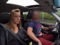 Petite Czech couple trades sex for cash in POV hunt forgettable ending