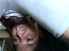 Latin throat fuck 9