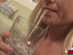 Blondine, Blasen, Klassisch, Kehlenfick, Fetisch, Hd, Natürlich, Flotter dreier