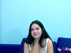 Amateur, Brunette brune, Collège université, Gorge profonde, Européenne, Nue  à poil, Seins naturels, Nénés