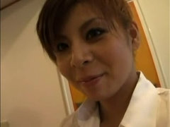 Mamada, Japonés, Masturbación, Al aire libre, Pov, Trio