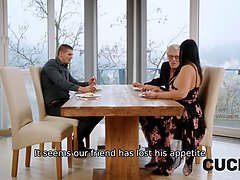 ぽっちゃり, デカ尻, デカパイ, 茶髪の, 浮気する, チェコ, 毛深い, オマンコ