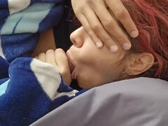 Amateur, Gros seins, Sucer une bite, Éjaculer dans la bouche, Hd, Fait maison, Rousse roux, Avaler