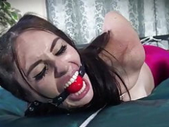 Ashley Wolf Bed Pegged down Escape Attempt