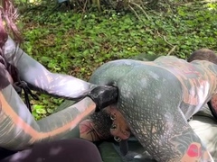 Mistress Lunatika - Forest Pegging Fisting