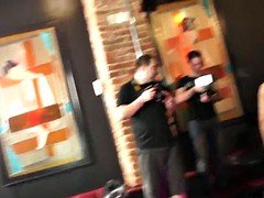 Ripped euro amateur barebacked at party