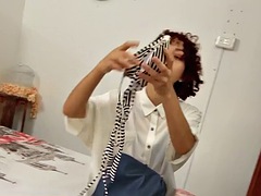 アナル, 美女, デカチン, 茶髪の, カップル, ハードコア, ガリガリ, タトゥー
