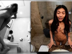 Morena, Atrapados, Novia, Hd, Ducha, Solo, Adolescente, Tetas