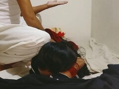 Tante, Fait maison, Indienne, Domestique, Massage