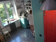 Arsch, Kehlenfick, Handjob, Selbstgemacht, Küssen, Küche, Lecken, Jungendliche (18+)