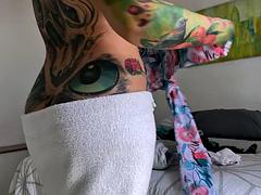 Leie, Blasen, Kompilation, Paar, Füsse, Piercing, Ablutschen, Titten