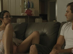 Geweldig, Kont, Grote kont, Pijpbeurt, Harig, Likken, Tiener, Tieten likken