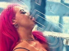 アナル, アスtoマウス, デカ尻, ブラジル, バック, 顔射, 指いじり, 自然山雀