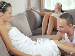 Alexa Tomas' Spa Family Day in a Wet Spanish Escape