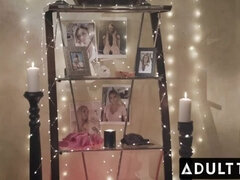 デカパイ, ブロンド, イマラチオ, ハードコア, 旦那, オナニー, 自然山雀, 妻