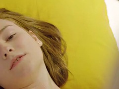 Erotisch, Vingeren, Lesbisch, Softcore pornografie, Tiener, Tieten likken
