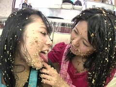 アジア人, 変態, 彼女, Hd, 日本人, レズビアン, 奇妙, 濡れ